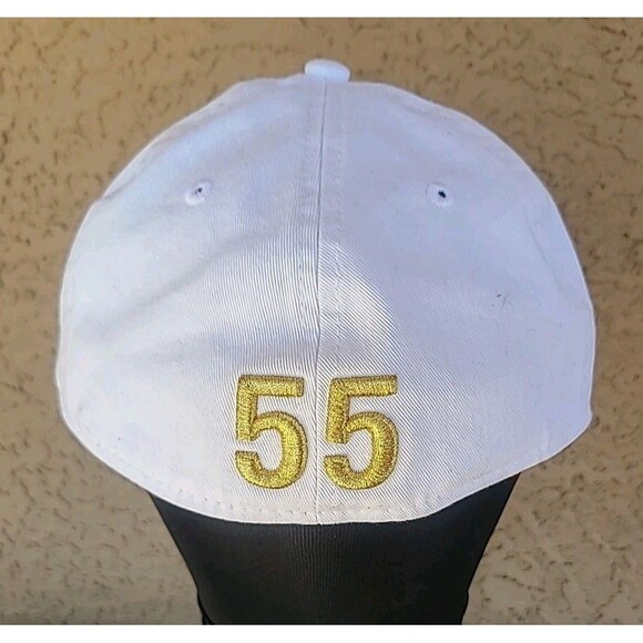 New Era 29Twenty Medium 55th Grammy Awards Fitted Cap Hat White Gold Unisex - Picture 4 of 6